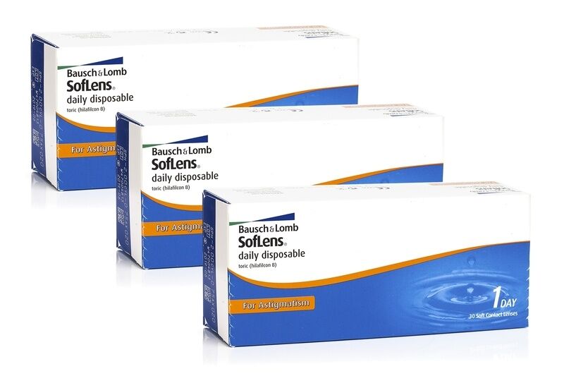 Soflens contact lenses SofLens Daily Disposable for Astigmatism (90 lenses)