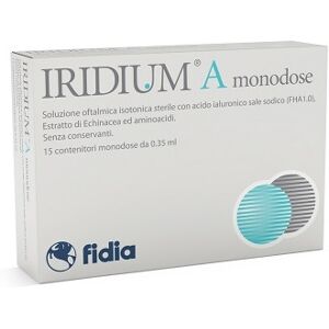 Fidia Farmaceutici Iridium A Monodose 15 Flaconcini