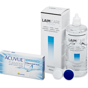 + soluzioni Laim-Care 400ml Acuvue Oasys for Astigmatism (6 lenti)