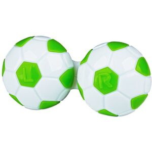 Astuccio porta lenti Football - green