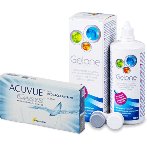 + soluzioni Gelone 360 ml Acuvue Oasys (6 lenti)