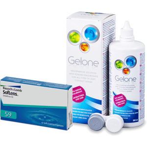 + soluzioni Gelone 360 ml SofLens 59 (6 lenti)