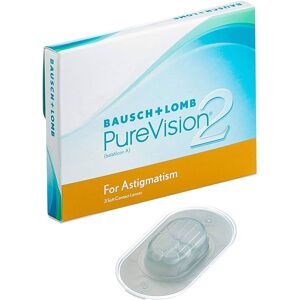 PureVision 2 HD - Lenti a contatto mensili per astigmatismo (3 lenti)