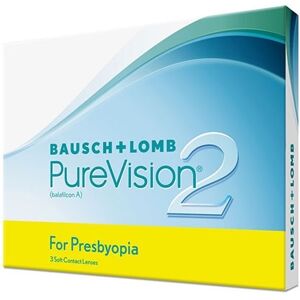 PureVision 2 - Lenti a contatto mensili per presbiopia (3 lenti)