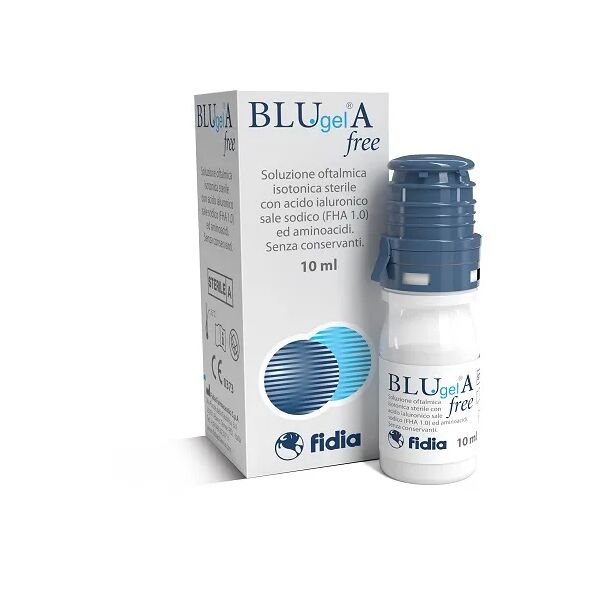 blu gel a free soluzione oftalmica isotonica lubrificante 10 ml
