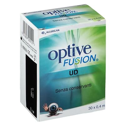 Abbvie Srl Optive Fusion Ud Soluzione Oftalmica Sterile 30 Flaconcini Monodose 0,4 Ml