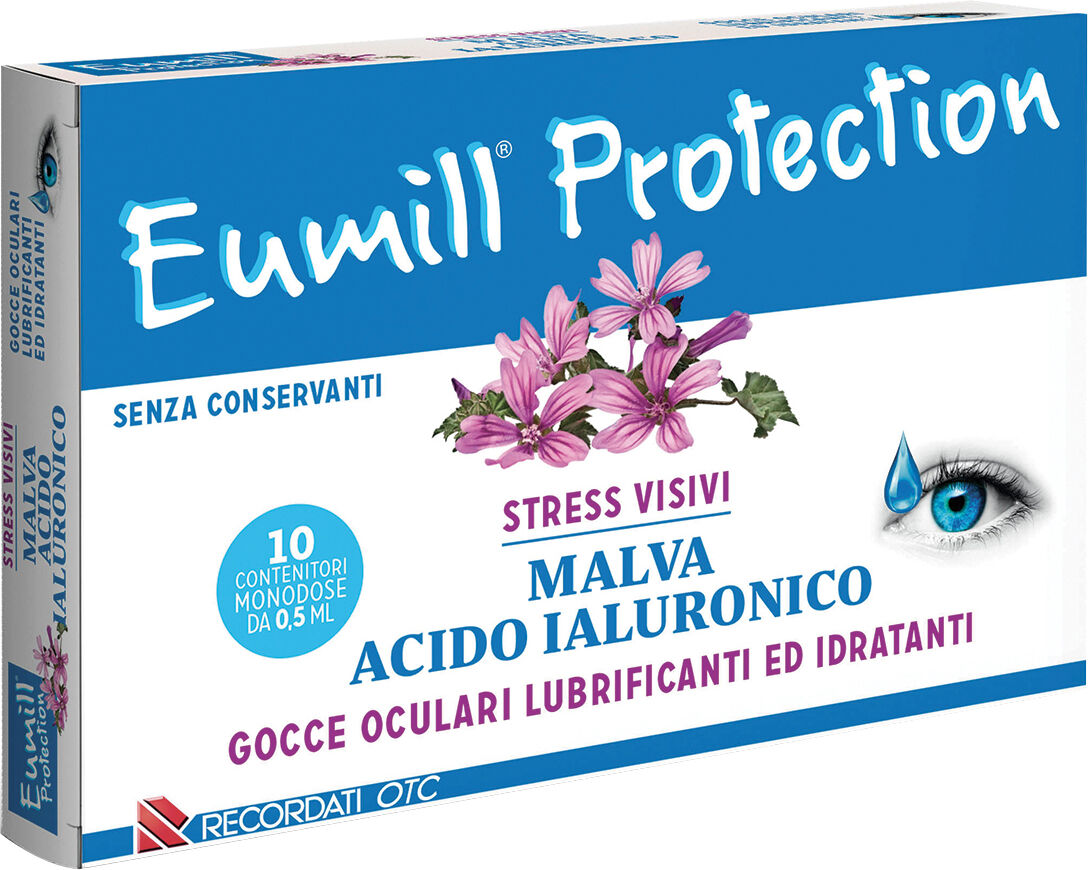 Recordati Otc Eumill Protection Gocce Oculari 10 Flaconcini 0.5ml