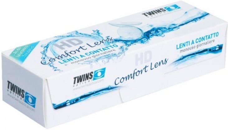 Hd Comfort Lens Twins Optical -5,25 Lenti a Contatto Giornaliere 10 Confezioni