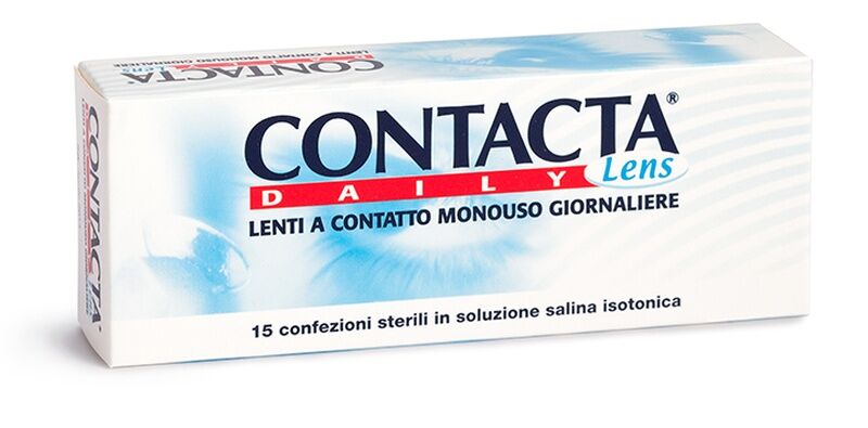 Contacta Daily Lens Lenti a Contatto Monouso per la Miopia Diottria -2,25 15 len