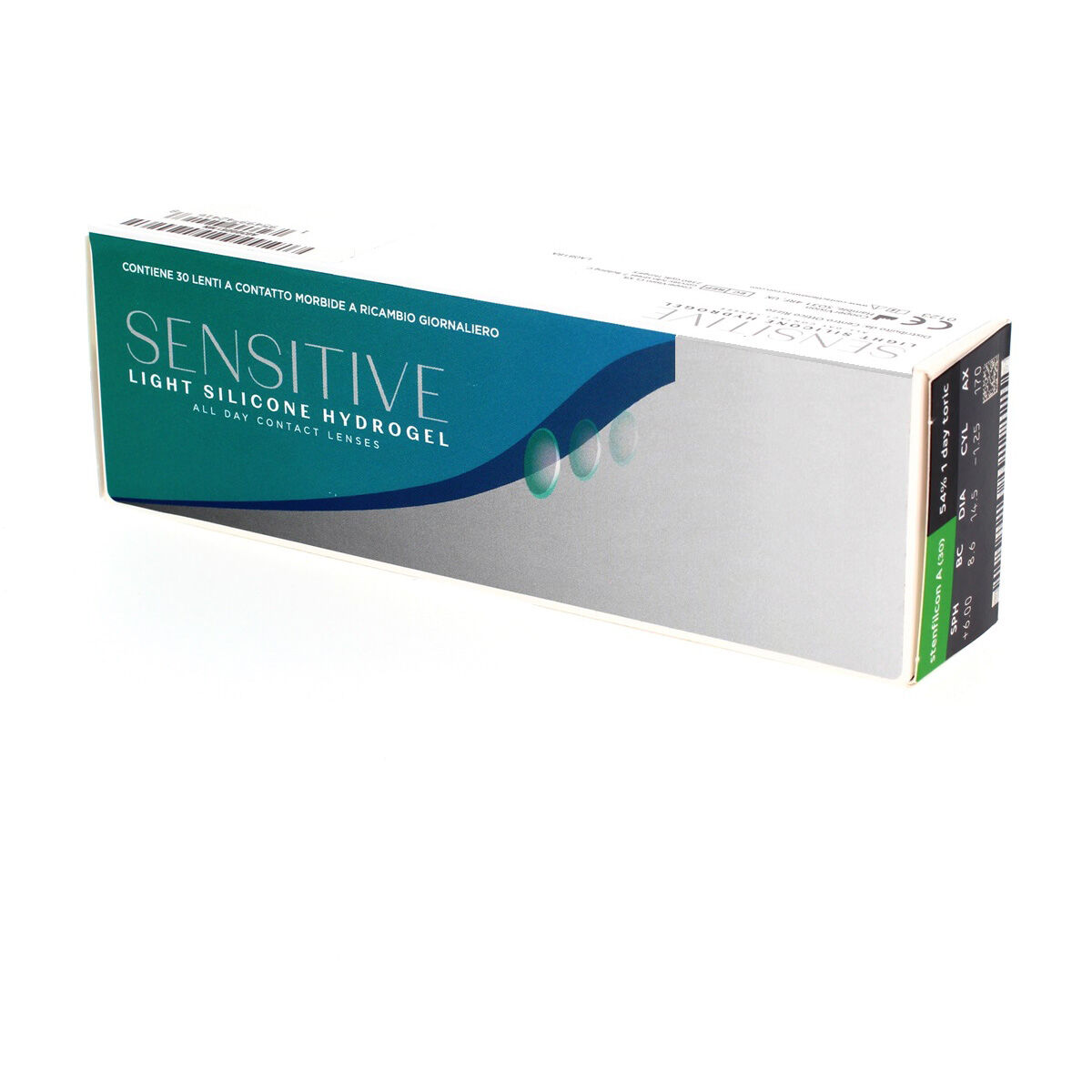 Coopervision Lenti a contatto Giornaliere Sensitive Light Silicone Hydrogel (30 lenti)