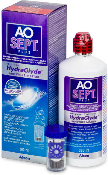 Soluzione AO SEPT PLUS HydraGlyde 360 ml