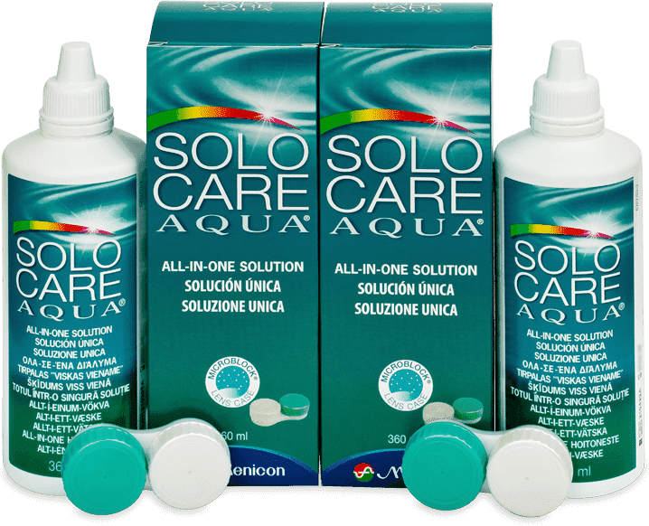 Soluzione SoloCare Aqua 2 x 360ml