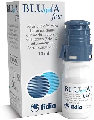 BLU GEL A Free Soluzione Oftalmica Isotonica Lubrificante 10 ml