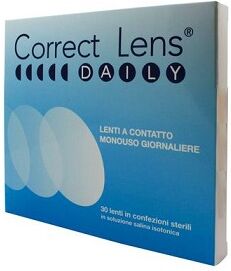 fidia healthcare srl Correct lens daily lenti contatto monouso giornaliere 5,25 30 pezzi