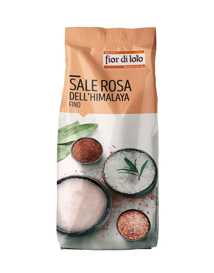 FIOR DI LOTO Sale Rosa Himalaya Fino 1000 Grammi