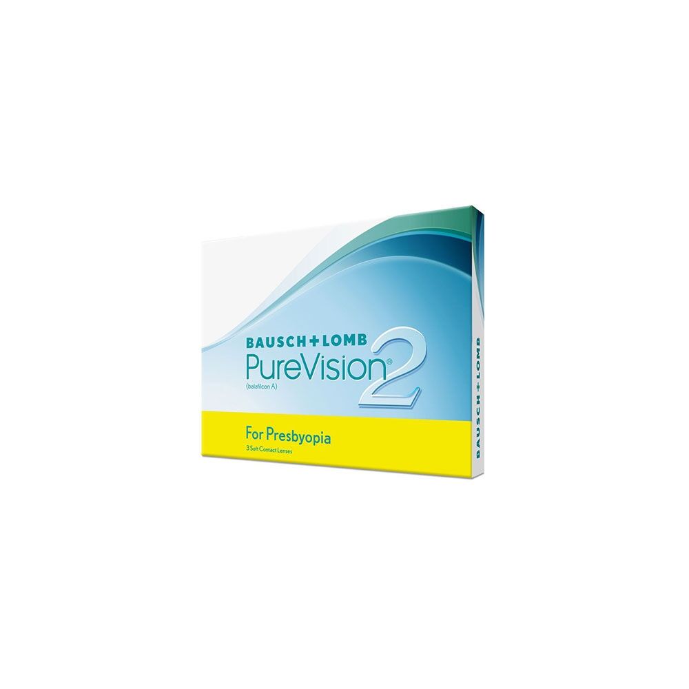 PureVision 2 - Lenti a contatto mensili per presbiopia (3 lenti)
