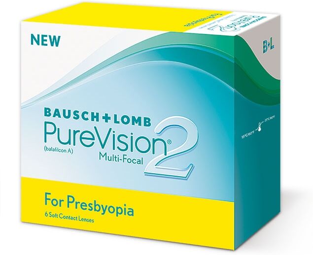 PureVision 2 - Lenti a contatto mensili per presbiopia (6 lenti)