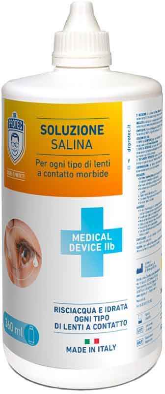 Dr Protect Soluzione Salina Per Lenti A Contatto 360ml