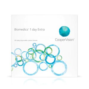 Biomedics 1-Day Extra 90 pack, Daglenzen, Contactlenzen, CooperVision