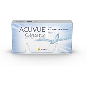 Acuvue Oasys Hydraclear Contact Lenses 2 Weeks Replacement -2.50 BC/8.4 12 Units