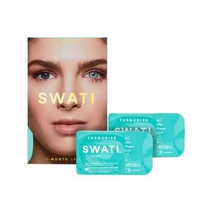 SWATI Cosmetics Swati Turquoise 1-Month Lenses