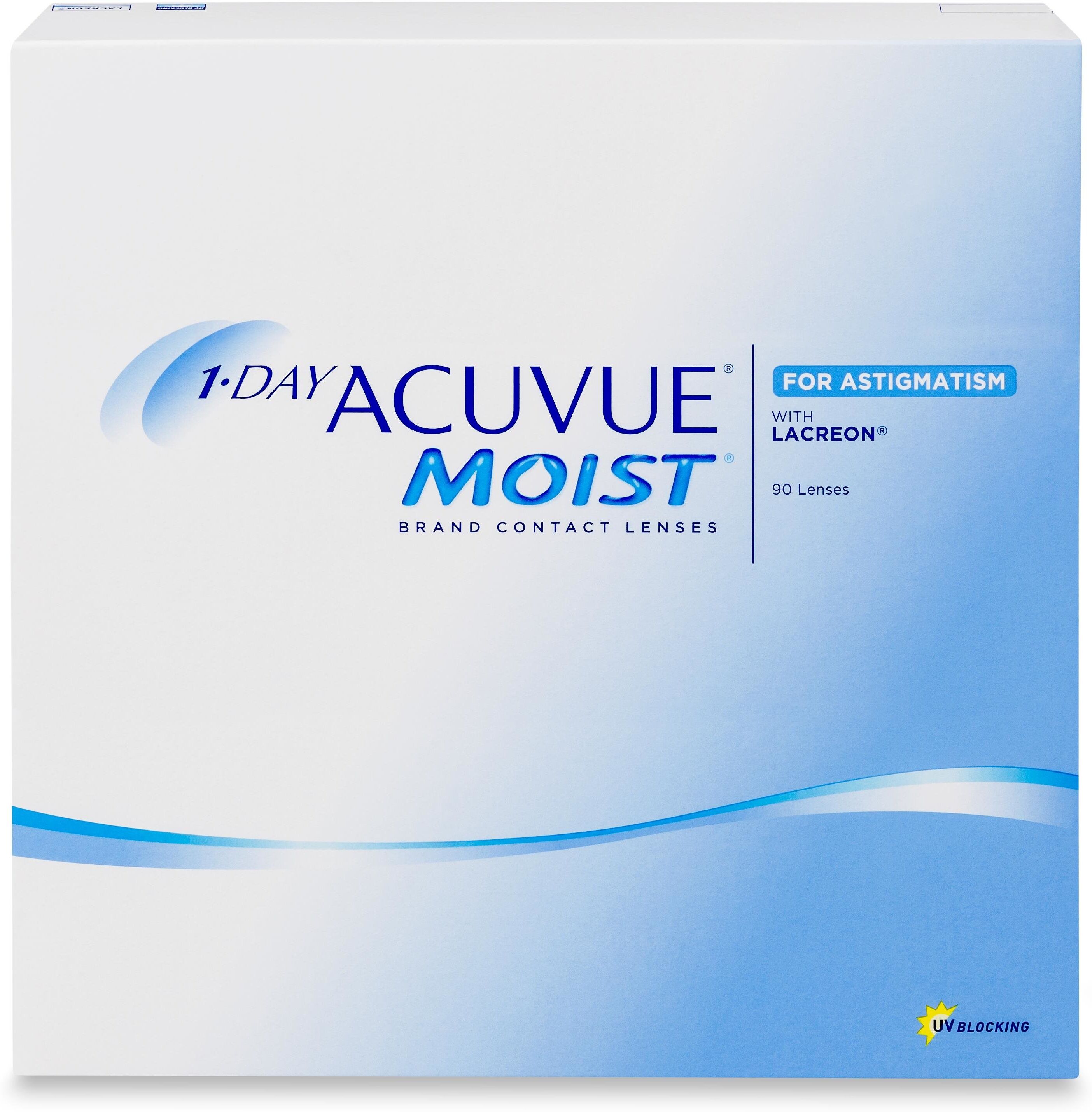 ACUVUE 1-day Acuvue Moist for Astigmatism 90 Pack