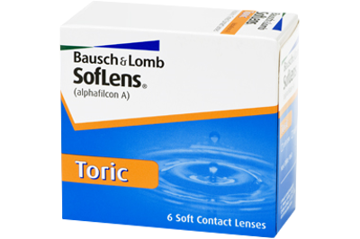 SofLens Toric (6 linser): -4.75, -2.75, 110