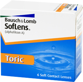 SofLens Toric (6 linser): -4.50, -2.75, 040