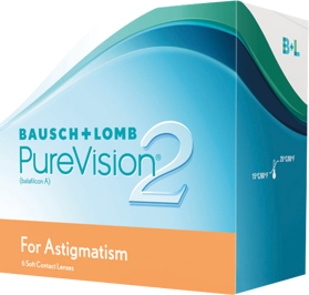 PureVision 2 HD for Astigmatism (6 linser): +2.25, -1.75, 070