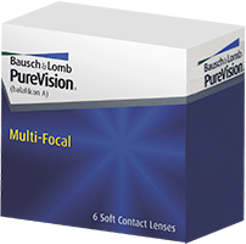 PureVision Multifocal (6 linser): +2.25, High: +1.75D till +2.50D