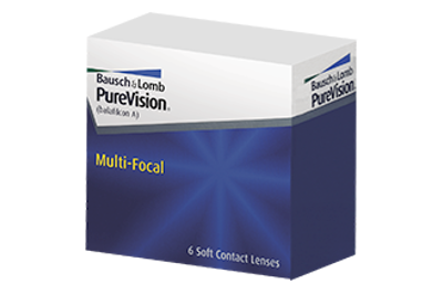 PureVision Multifocal (6 linser): -0.75, Low: +0.75D till +1.50D