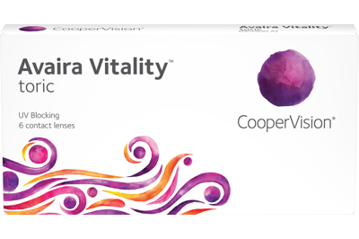 Avaira Vitality toric (6 linser): -7.00, -0.75, 100