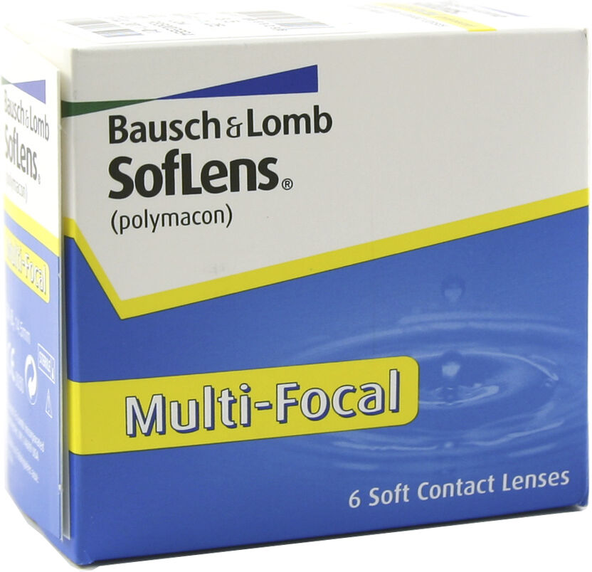 Bausch & Lomb Soflens Multi Focal (6 Contact Lenses), Bausch & Lomb, Multi-Focal Monthly Lenses, Polymacon