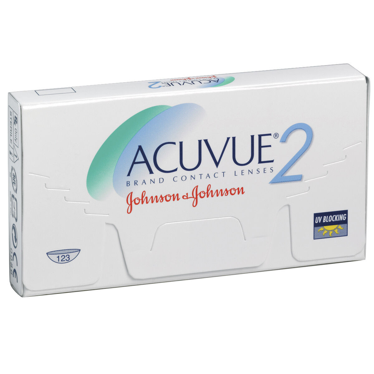 Acuvue 2 (6 Contact Lenses), Johnson & Johnson, Two weekly Lenses, Etafilcon A