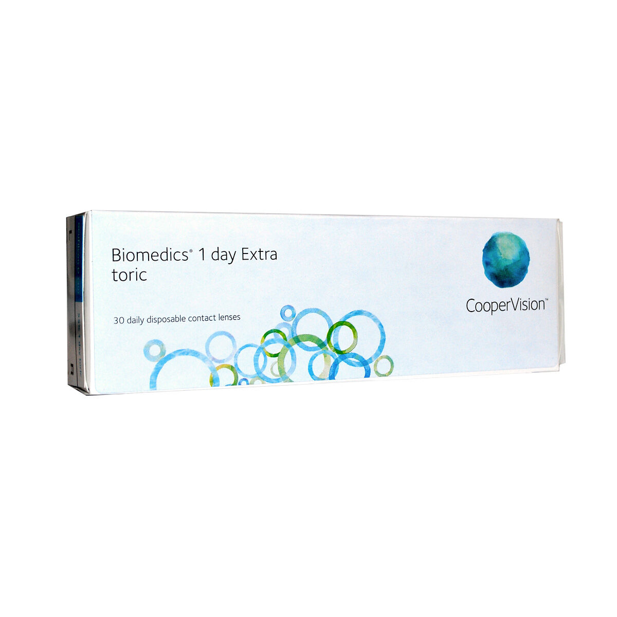 CooperVision Biomedics 1 Day Extra Toric (30 Contact Lenses), CooperVision, Daily Toric Lenses, Ocufilcon D