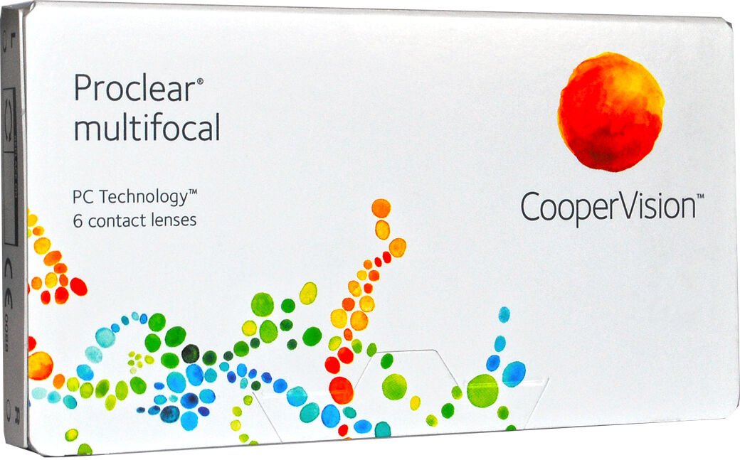 CooperVision Proclear Multifocal (6 Contact Lenses), CooperVision Monthly Lenses, Multifocal, Omafilcon B