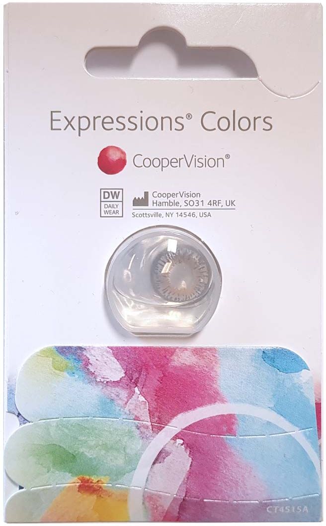 CooperVision Expressions Colour (1 contact lens), CooperVision, Monthly Coloured Lens, Methafilcon A