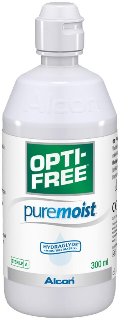 Alcon Opti-Free Puremoist (300ml), Alcon, Contact Lens Solution, Includes Lens Case