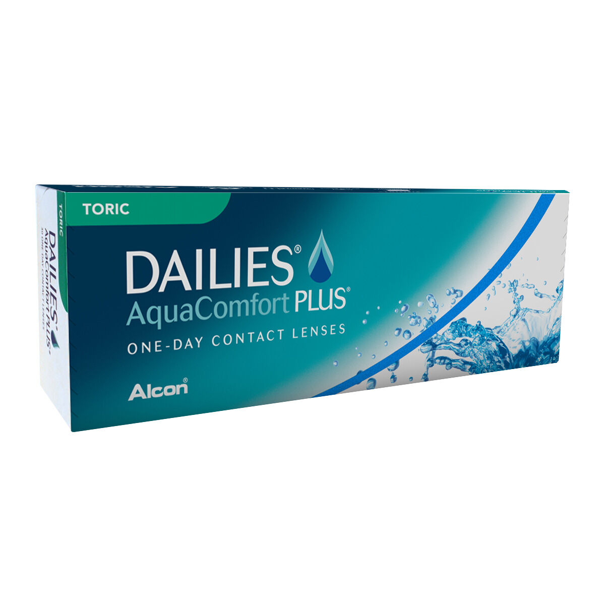 Alcon Dailies Aqua Comfort Plus Toric (30 Contact Lenses), Ciba Vision/Alcon, Toric Daily Lenses, Nelfilcon A