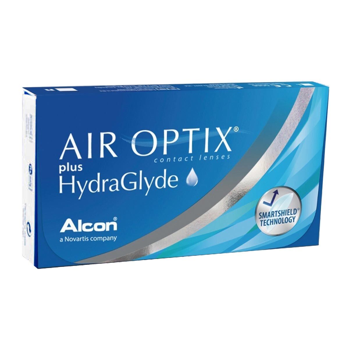 Alcon Air Optix plus HydraGlyde (3 Contact Lenses), Monthly Disposable Lenses by Alcon