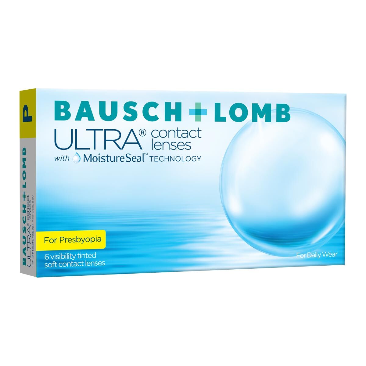 Bausch & Lomb Ultra Presbyopia (6 Contact Lenses), Monthly Disposables, Silicone Hydrogel