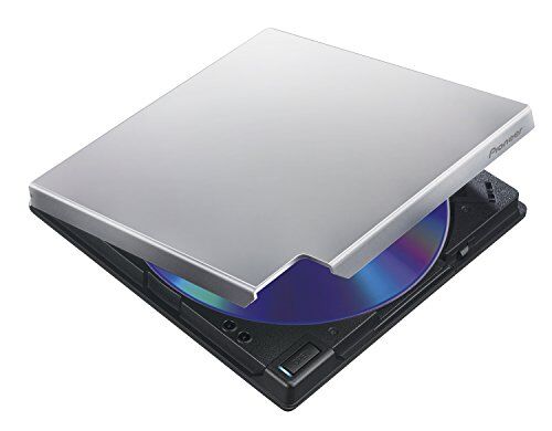 BDR-XD07TS Pioneer  6x smal bärbar USB 3.0 BD/DVD/CD-brännare – silver