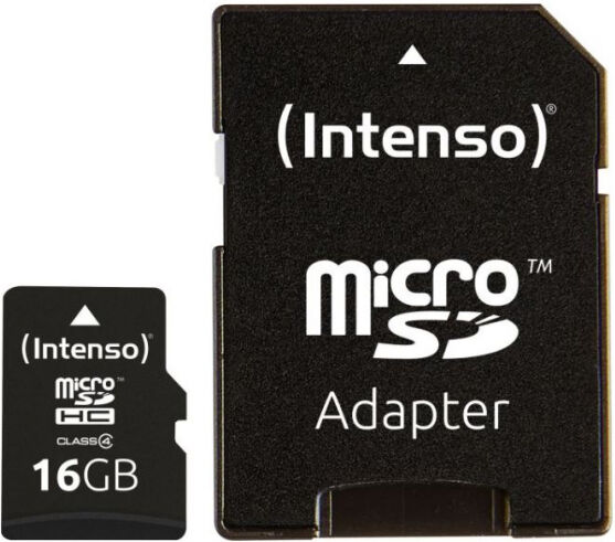 Intenso 3403470 - microSDHC-Card Class4 - 16GB