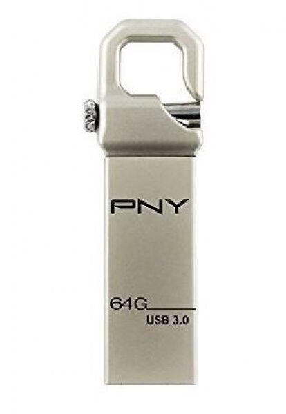 PNY Hook Attache USB3-Stick - 64GB