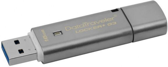 Kingston DataTraveler Locker+ G3 - USB3-Stick - 16GB