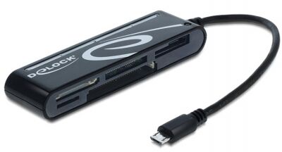 DeLock 91732 - Micro USB OTG Card Reader 6 Slots