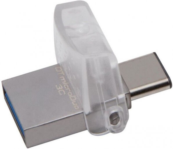 Kingston DataTraveler MicroDuo 3C - USB-C 3.0/USB-A 3.0 Stick - 64GB