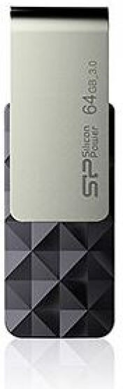 Silicon Power Blaze B30 (SP128GBUF3B30V1K) - USB3-Stick Schwarz - 128GB