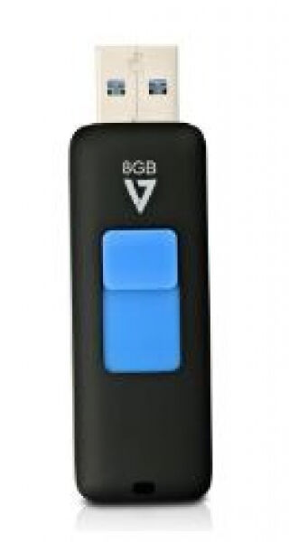 V7 FlashDrive USB3 - Black - 8GB