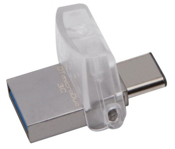 Kingston DataTraveler MicroDuo 3C - USB-C 3.0/USB-A 3.0 Stick - 128GB